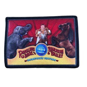 Ringling Bros Barnum & Bailey Circus Iron On Patch Hometown Edition Souvenir